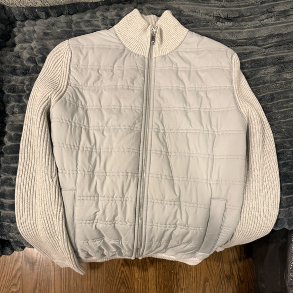 Reiss mens gray zip up jumper (like new) size small - Picture 1 of 3